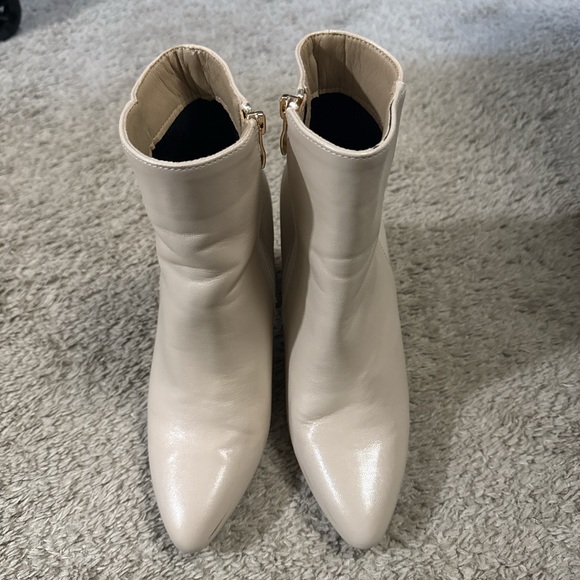 Cream Booties - Picture 1 of 6